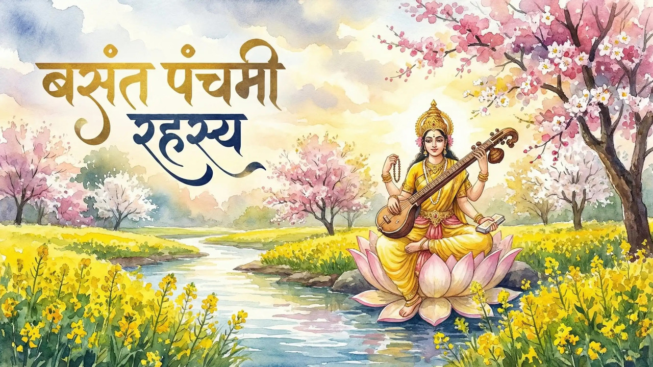 बसंत पंचमी 2026: क्या आप जानते हैं क्यों की जाती है माता सरस्वती की पूजा? जानें इसके पीछे का पौराणिक रहस्य!