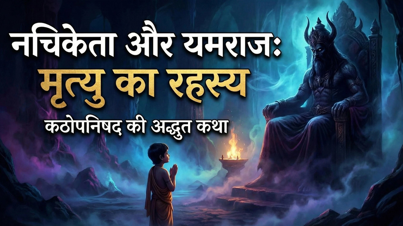 नचिकेता और यमराज: एक छोटे बालक की वो यात्रा जिसने मृत्यु का रहस्य सुलझा दिया
