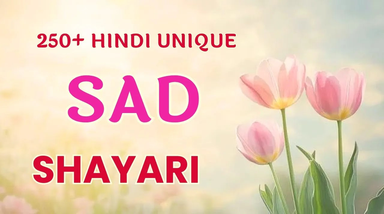 250+ Best Unique Sad Shayari in Hindi
