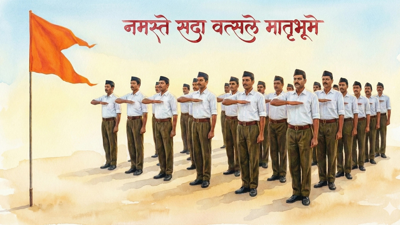 नमस्ते सदा वत्सले: जानें RSS की प्रार्थना का अर्थ और इतिहास | RSS Prayer Hindi