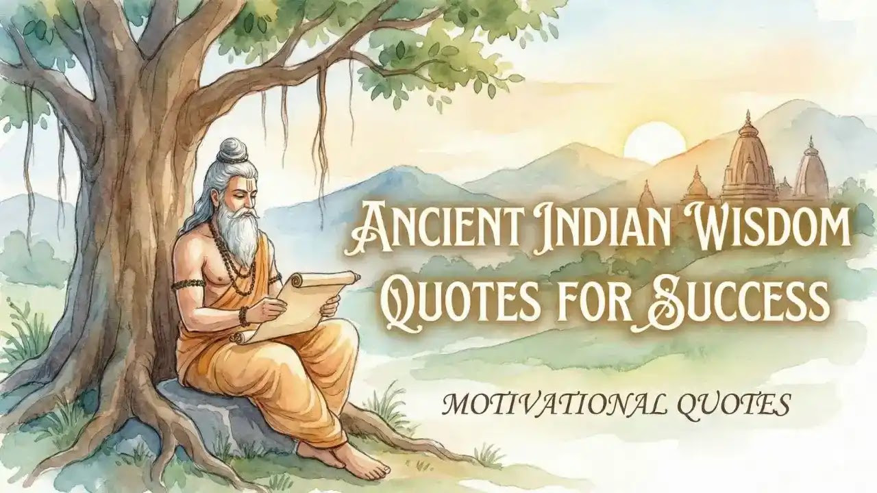 Motivational Quotes for Success – Ancient Indian Wisdom