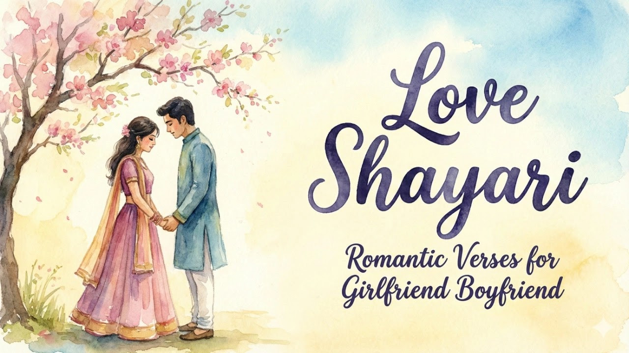 Love Shayari 2026: Romantic Verses for Girlfriend Boyfriend
